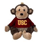 USC Trojans Brown Monkey Cuddle Buddy